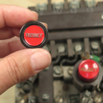 Reset Button Soft Enamel Pin - Image 2