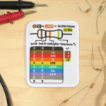 Resistor Color Chart - Iron-on Patch